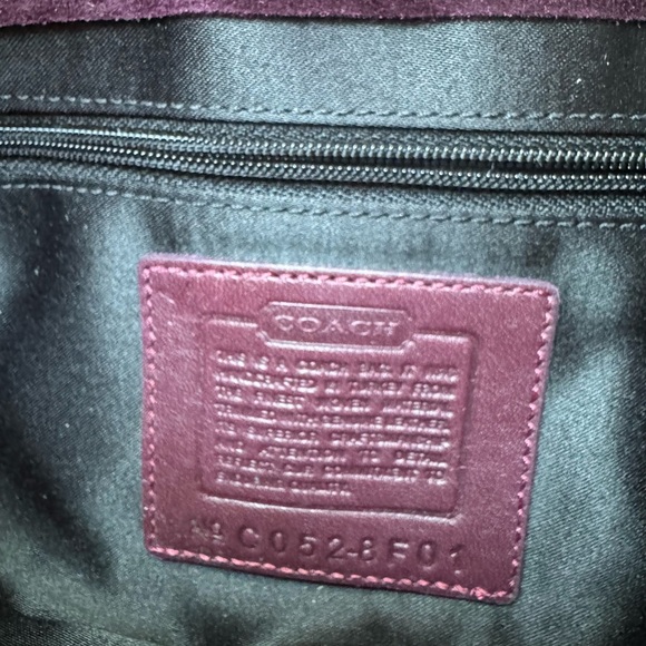 Coach Vintage Tweed Velvet and Leather Clutch - Picture 11 of 11